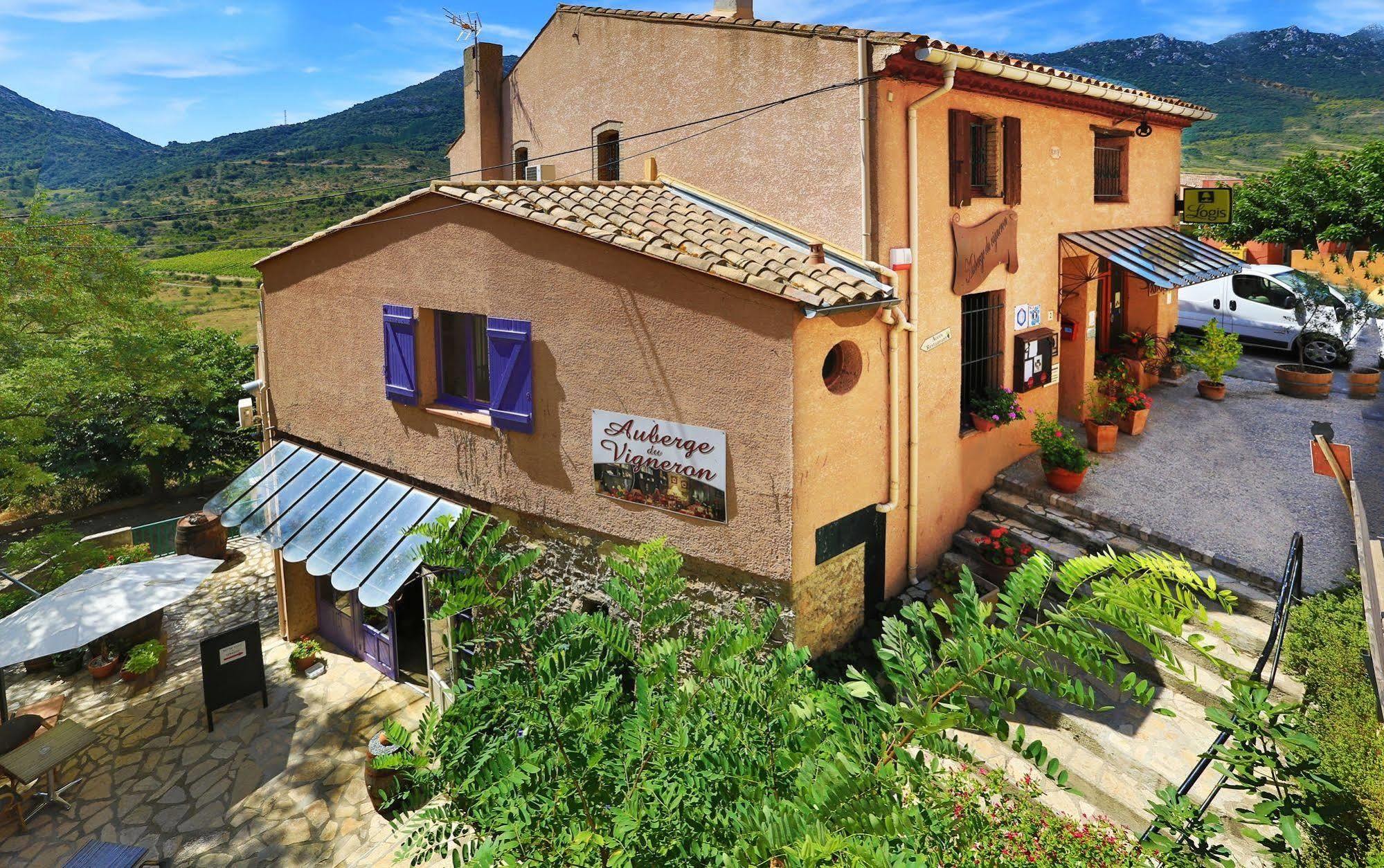 Logis Auberge Restaurant Du Vigneron 퀴퀴냥 외부 사진